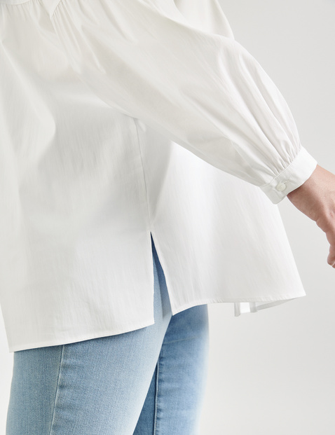 Bluse mit Ballonärmeln