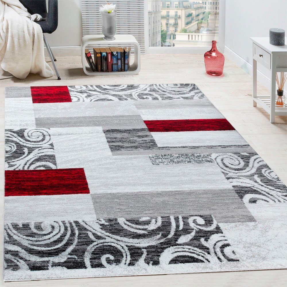 Teppich Sinai 053, Paco Home, rechteckig, Höhe: 13 mm, Kurzflor, Patchwork Design, mit Ornamenten