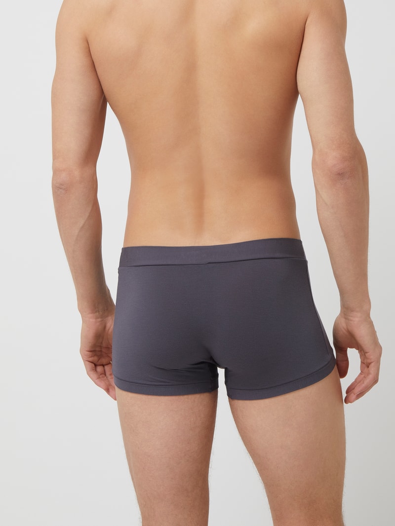 Trunks mit Stretch-Anteil im 2er-Pack in graphit