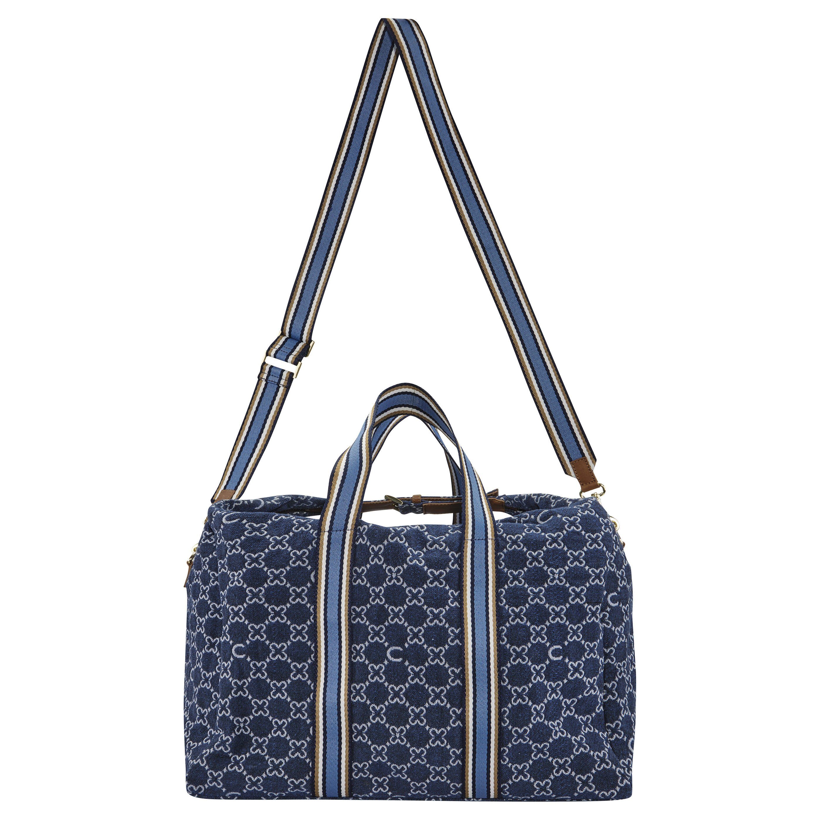 Codello Reisetasche Monogramm, aus Canvas