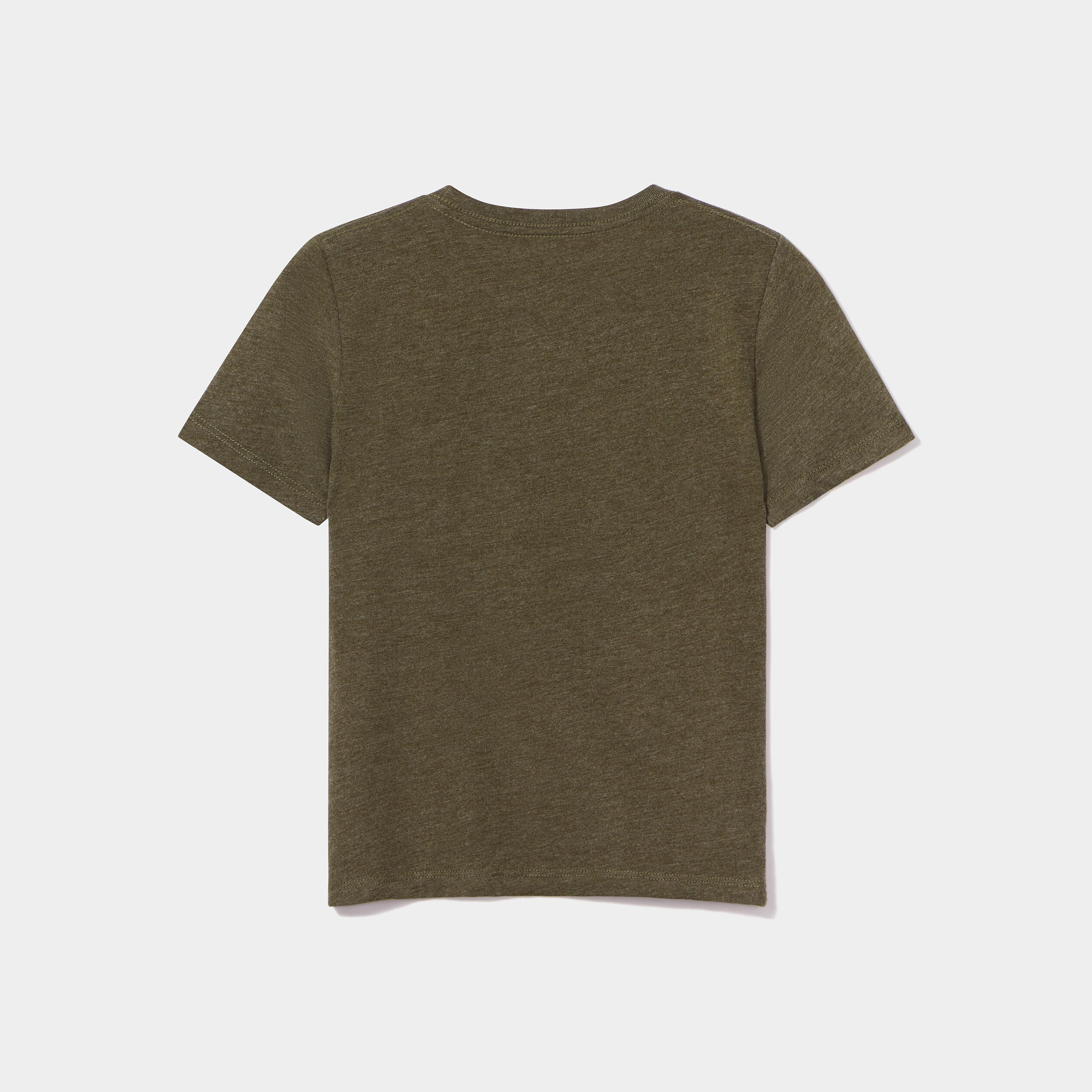 T-shirt manches courtes vert kaki garçon | La Halle