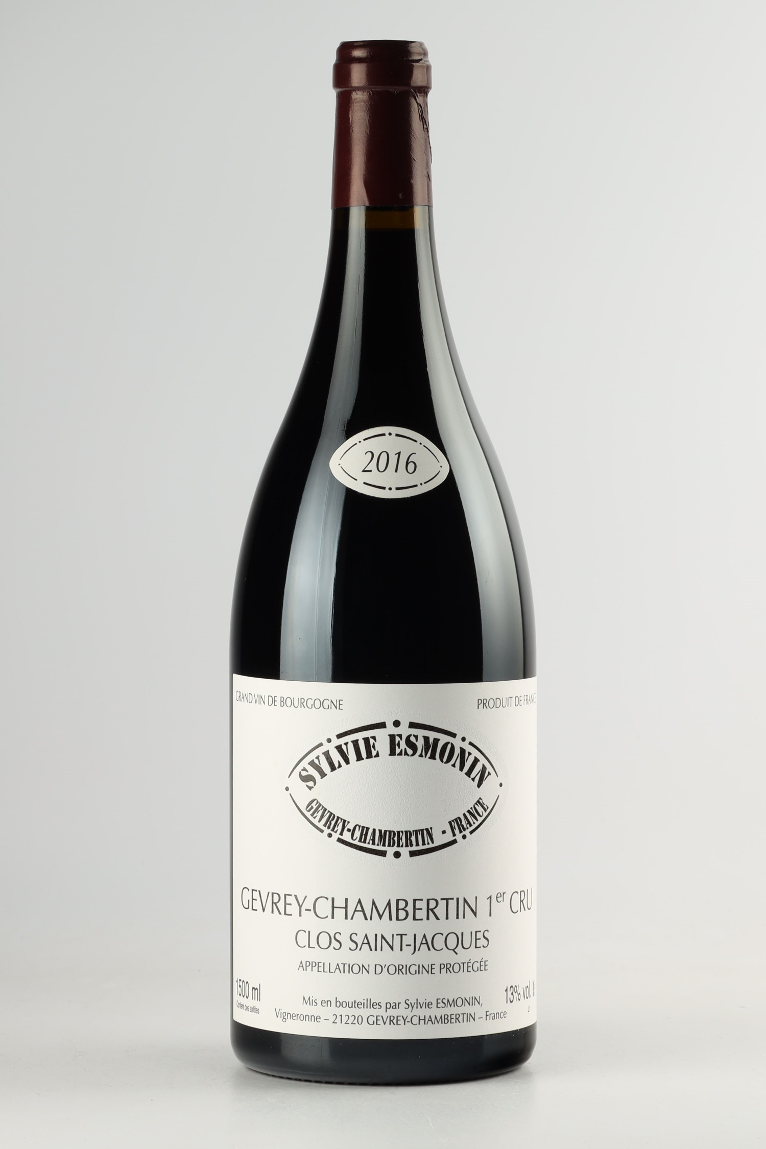 Sylvie Esmonin - Clos Saint Jacques Magnum 2016, Gevrey Chambertin