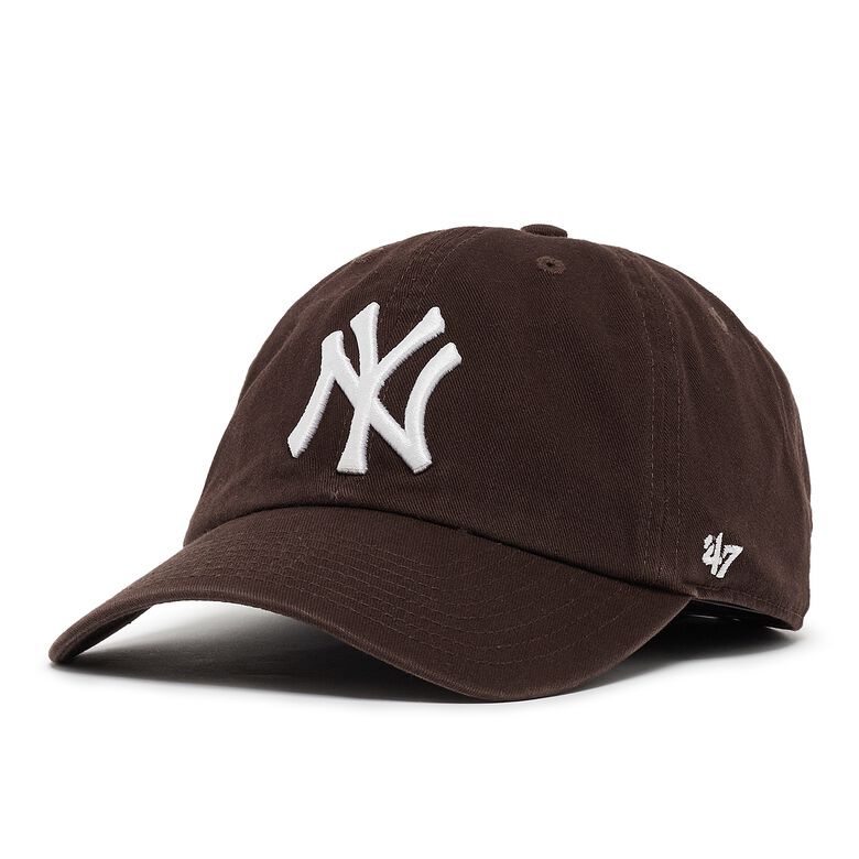 47 Brand MLB New York Yankees '47 Clean Up Cap brown