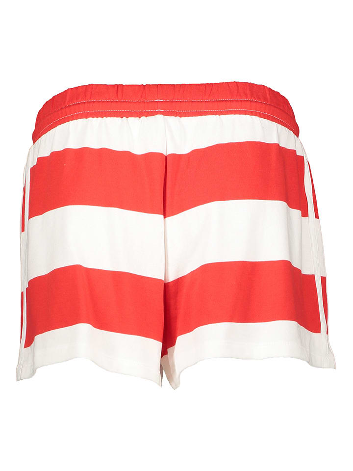 adidas Shorts in Rot/ Weiß günstig kaufen