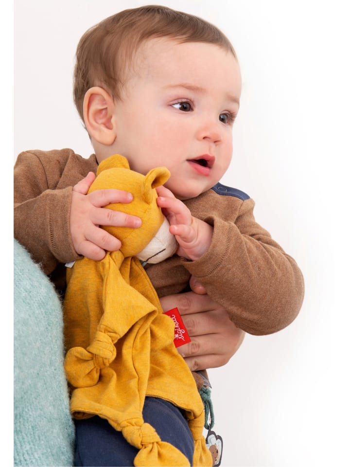 Sigikid Mini-Schnuffeltuch Bär in gelb günstig kaufen onesize