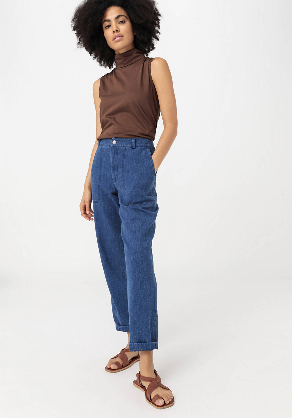 Jeans aus Hanf-Denim