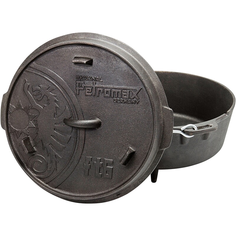 Petromax Dutch Oven Feuertopf mit Standfüßen