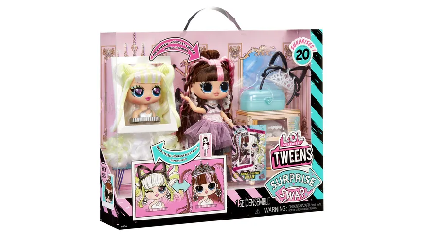 L.O.L. Surprise Tweens Surprise Swap Fashion Doll- Bronze-2-Blonde Billie