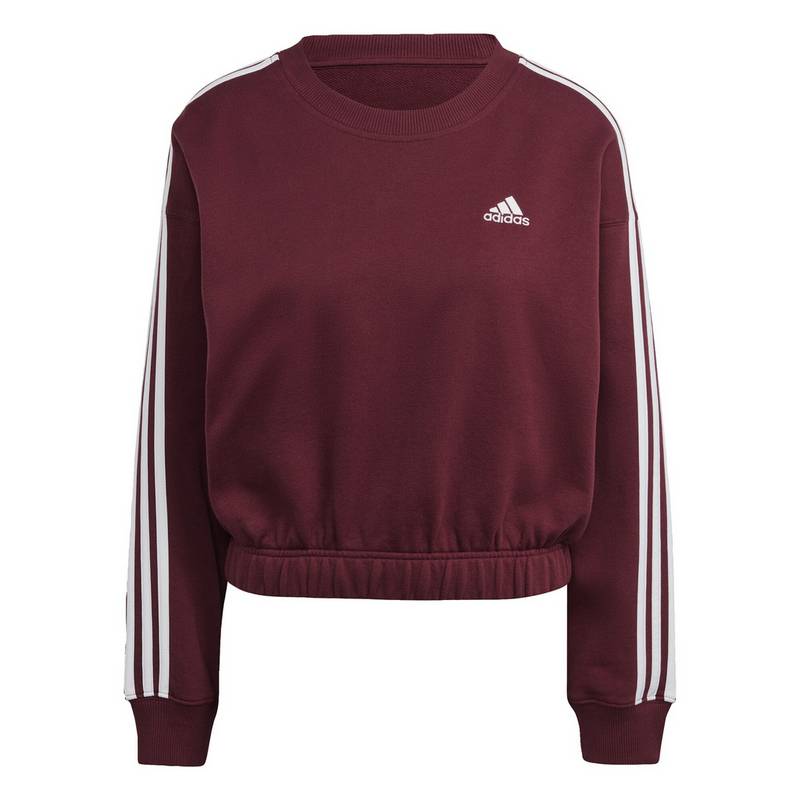 adidas Essentials 3-Streifen Crop Sweatshirt Sweatshirt Damen