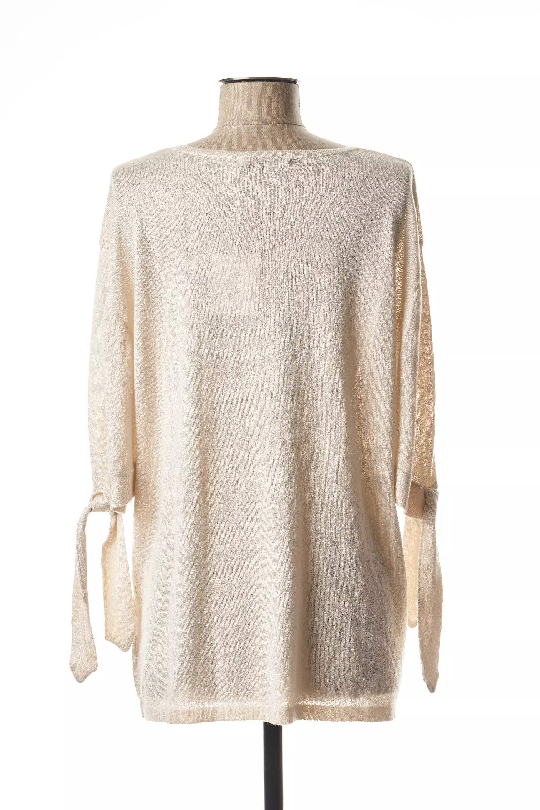 Bruno Saint Hilaire Pulls Femme couleur beige