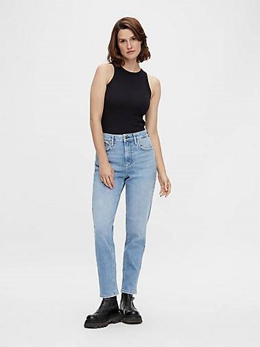 Y.A.S. Damen Jeans YASZEO Slim Fit