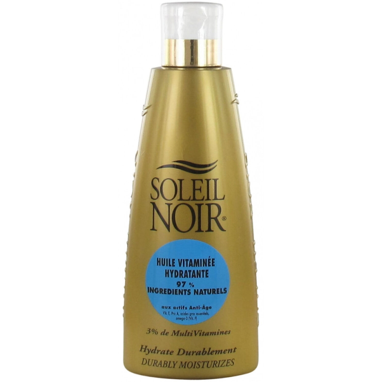 Soleil Noir Huile Vitaminée Hydratante 97% Ingrédients Naturels