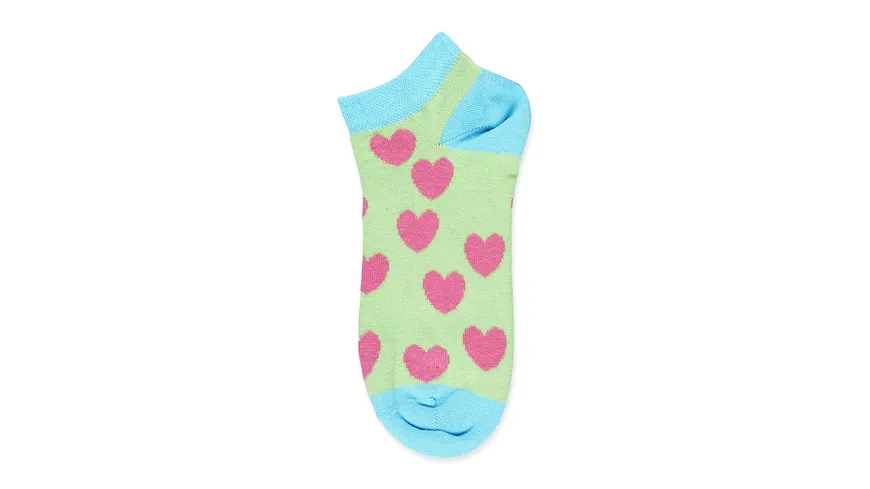 Unabux Unisex Sneaker Socken Herzen Mixed Hearts