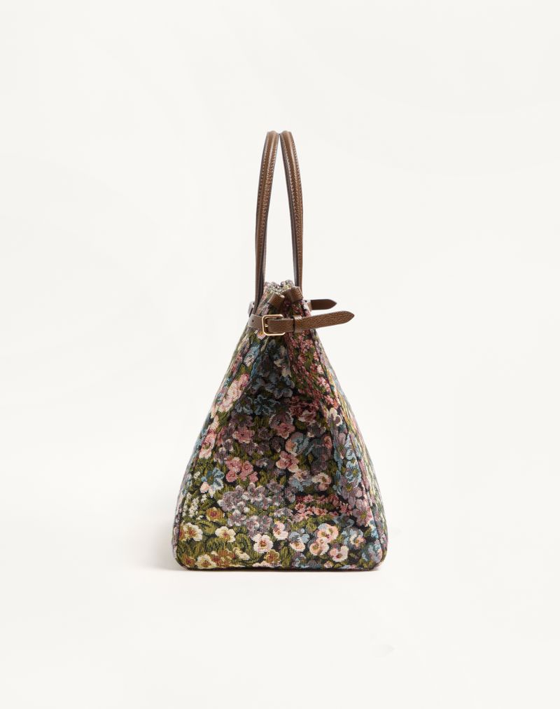 Sac cabas Valentino Garavani Antibes moyen en tissu jacquard Après l'Hiver