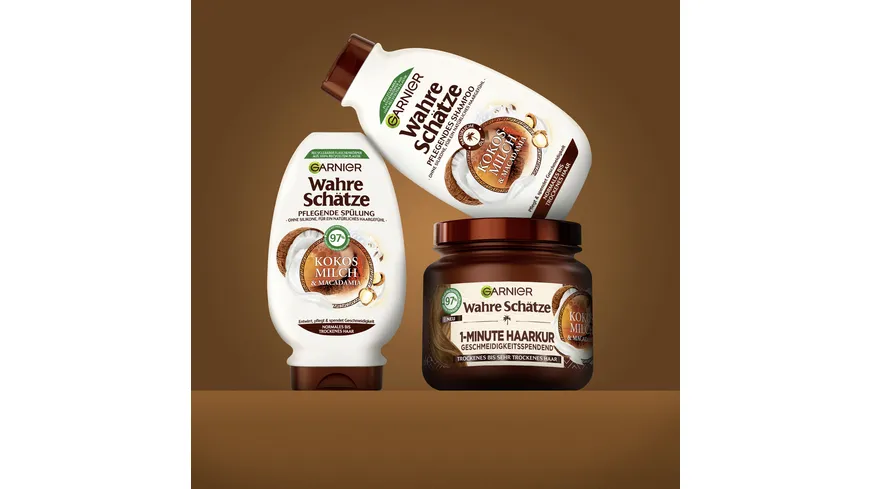 Garnier Wahre Schätze Haarkur Hair Remedy Coco Milk 340 ml