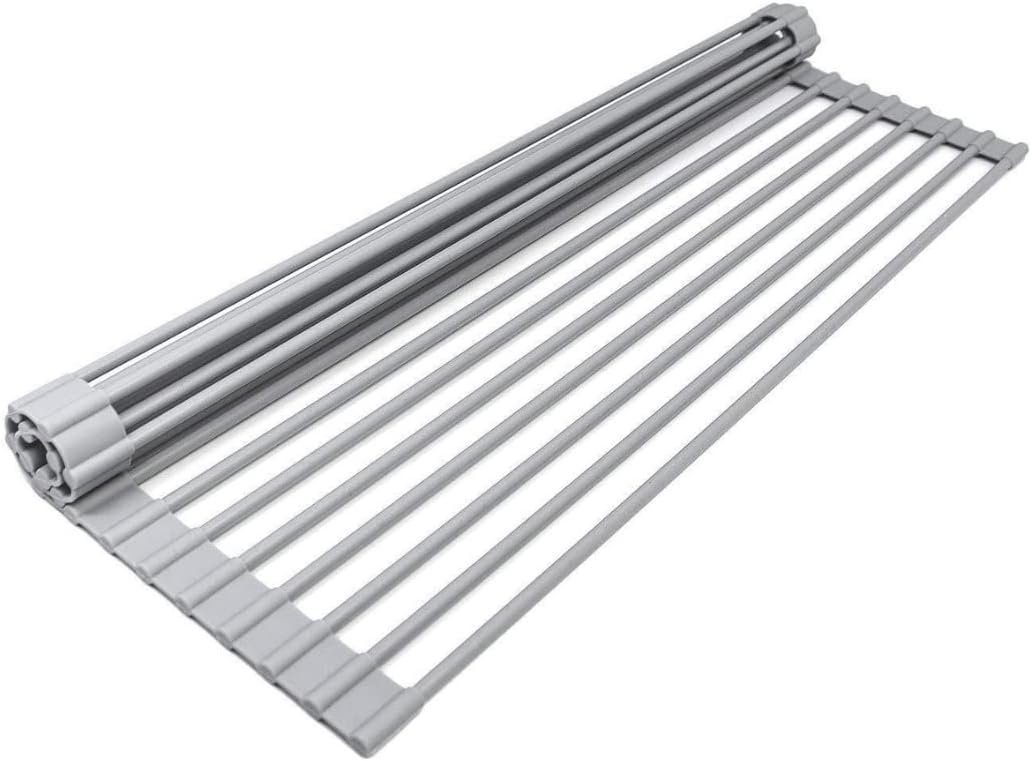 KLLGIA Campingtoilette Besteckabtropfgestell aus silikonbeschichtetem Edelstahl, (1-St)