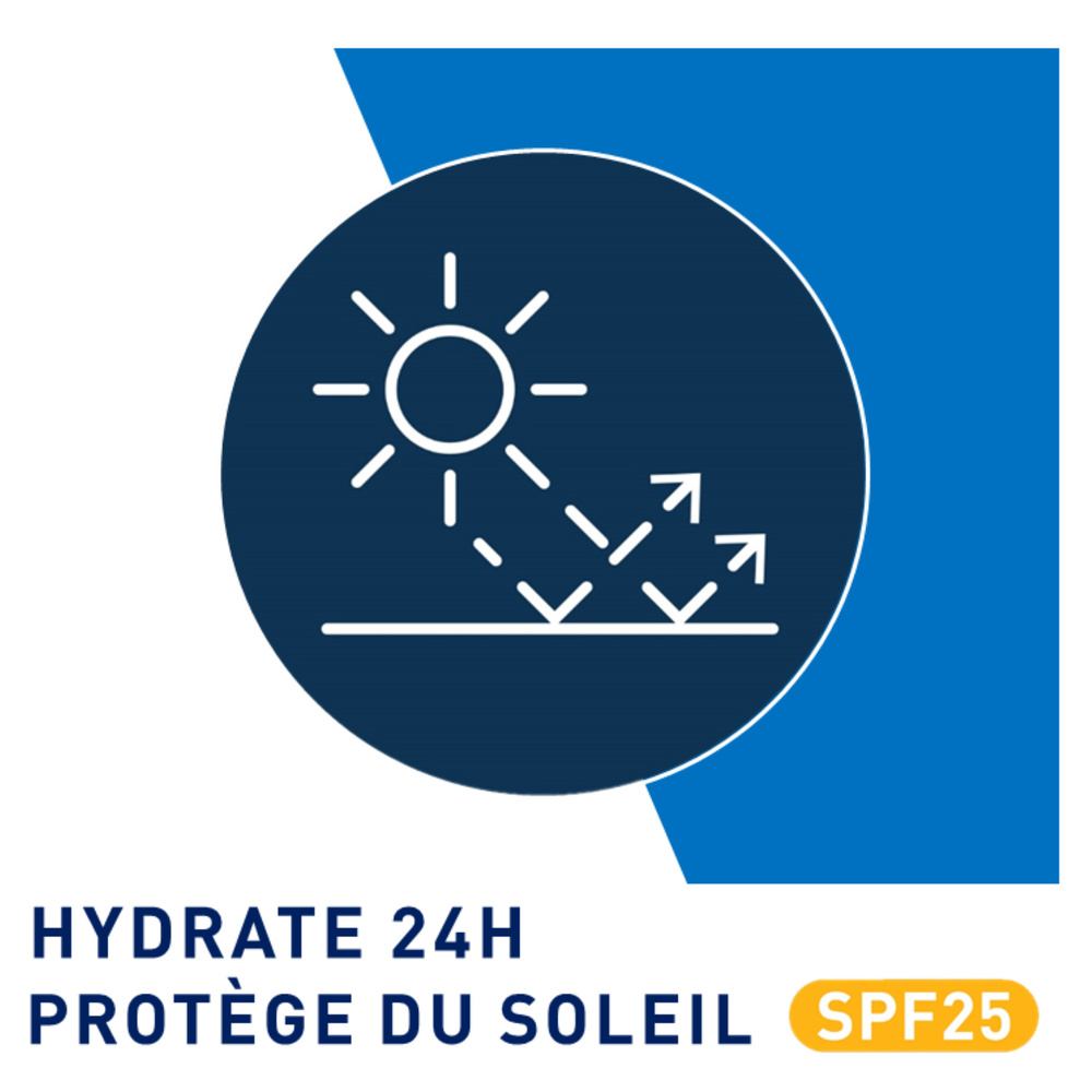 CeraVe Crème Hydratante Visage SPF 25 Pour peaux normales à sèches