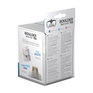 Ultimate Guard Boulder Deck Case 100+ Standard Size Frosted