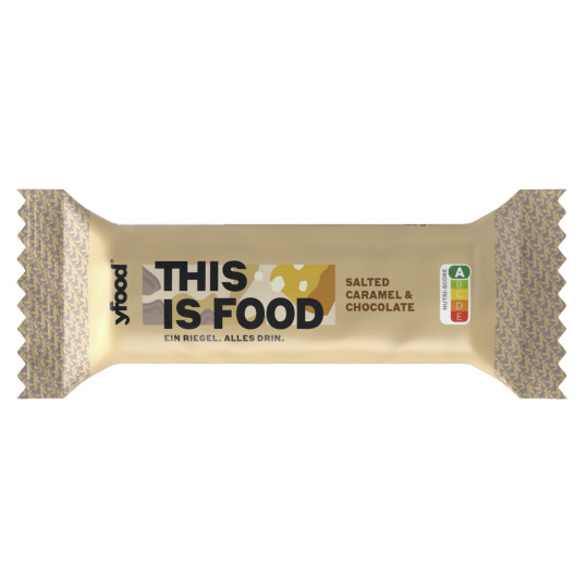 yfood Riegel Salted Caramel & Chocolate 60G