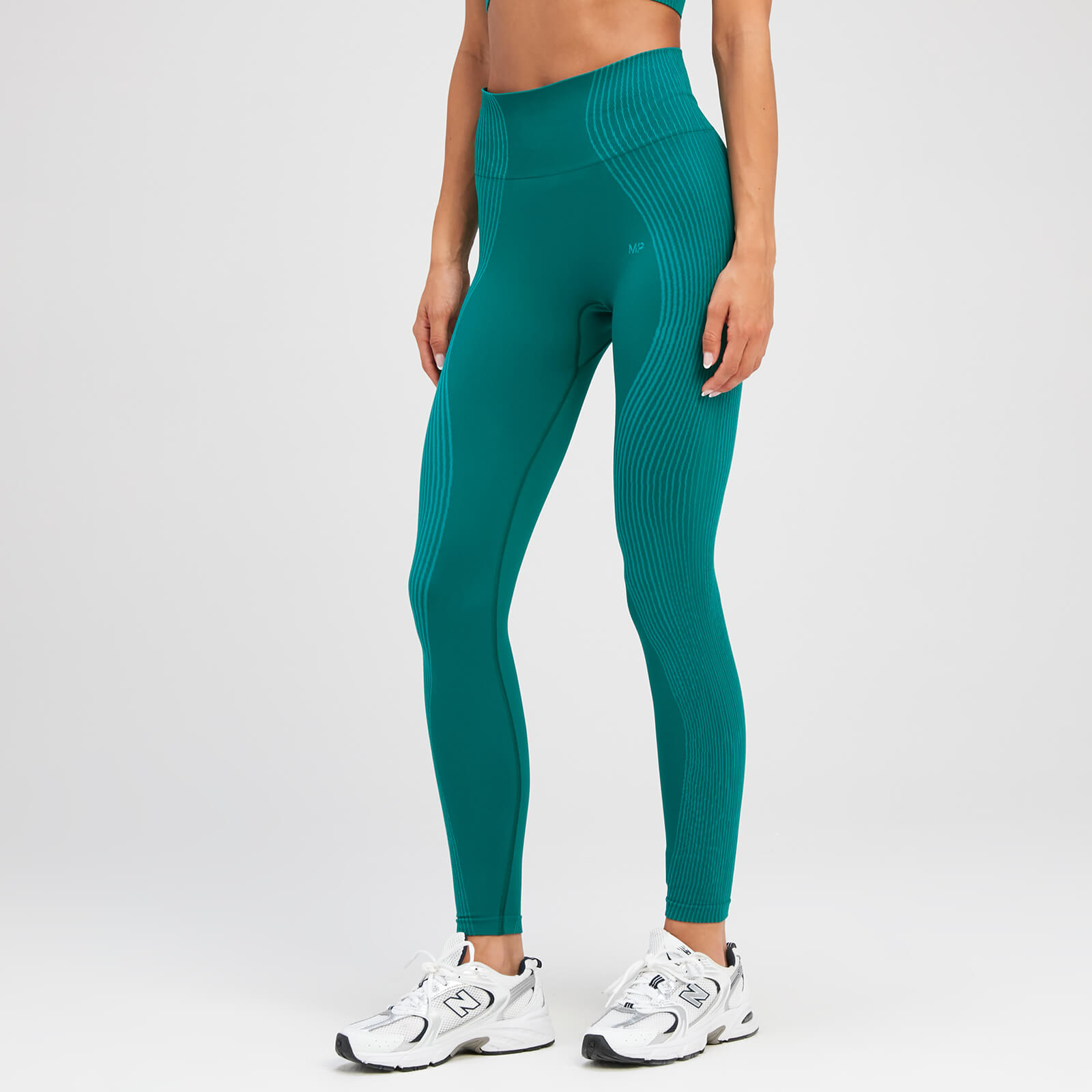 Legging sans coutures MP Tempo Illusion pour femmes – Vert jade