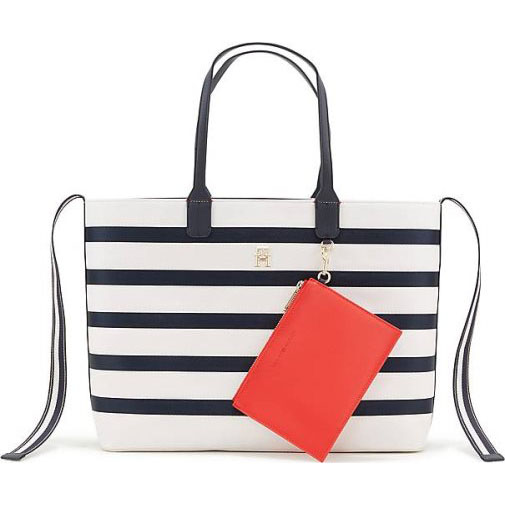 TOMMY HILFIGER ICONIC TOMMY TOTE STRIPES