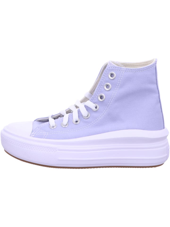 Converse Damen- Schnürschuhe ALL STAR MOVE PLATFORM in Blau günstig kaufen
