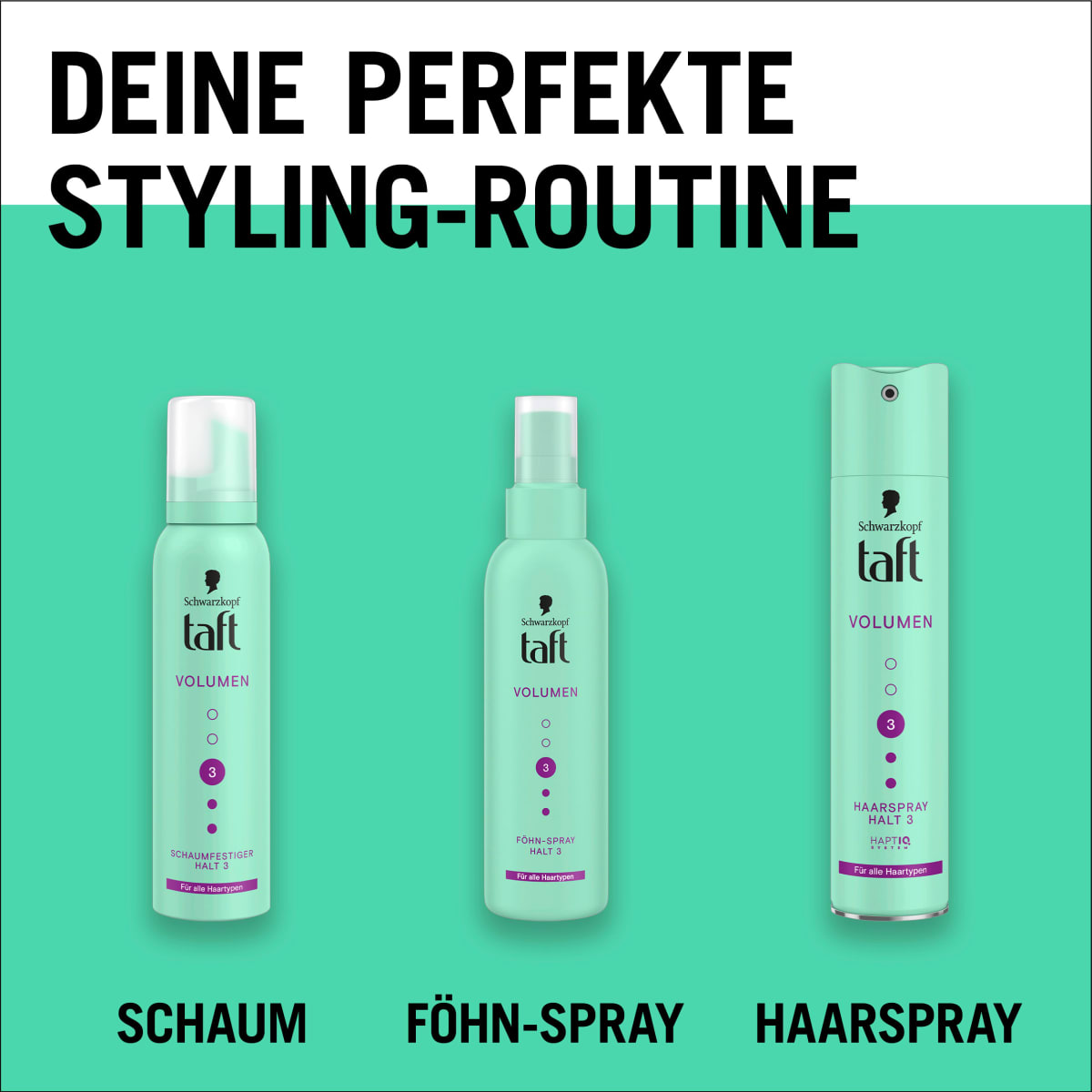 Föhn-Spray VOLUMEN Halt 3, 150 ml