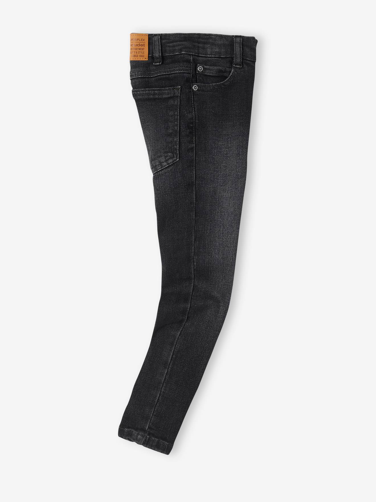 Jean skinny Superflex garçon denim black