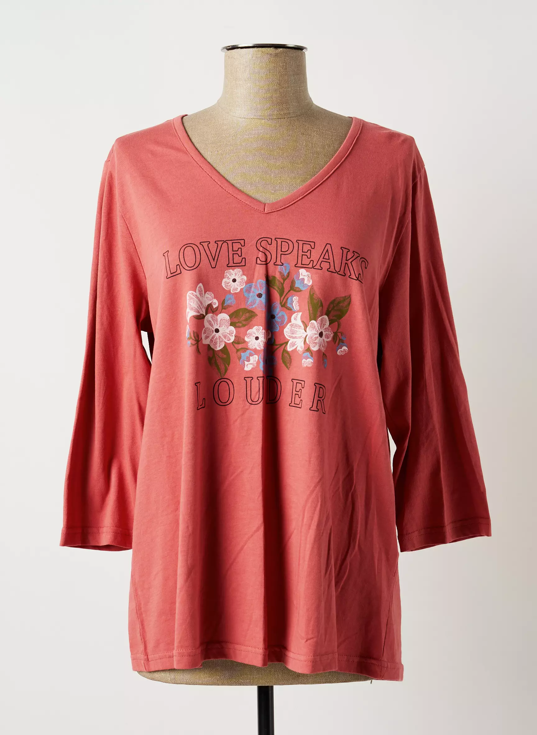 Ciso Tshirts Femme couleur rose