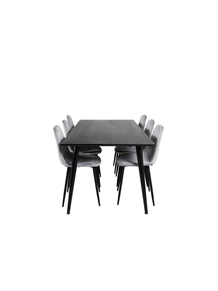 ebuy24 Essgruppe Dipp 44 Grau 90 x 180 cm günstig kaufen onesize