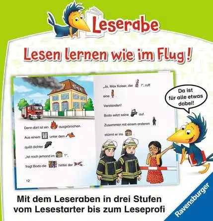 Leserabe - Vor-Lesestufe: Feuerwehrgeschichten