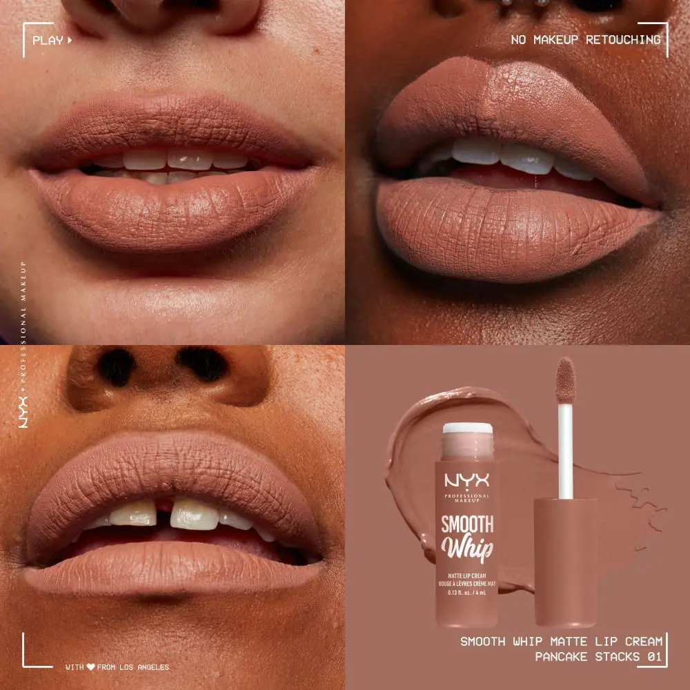 NYX Smooth Whip Matte Lip Cream Pomadka do ust Pancake Stacks