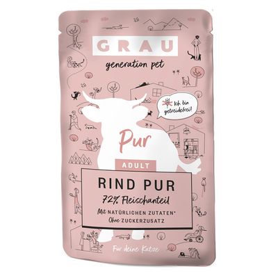 GRAU Adult Getreidefrei 16 x 125 g