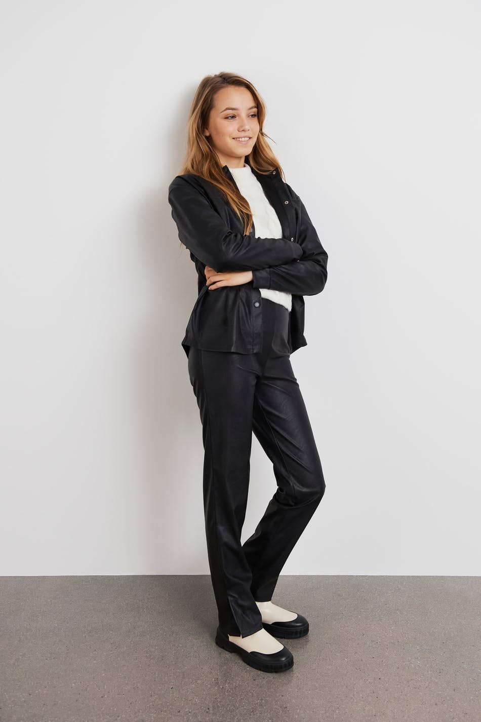S pu trousers
