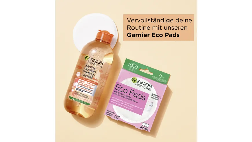 Skin Active Mizellen Gesichtswasser PHA/AHA Peeling 400 ml
