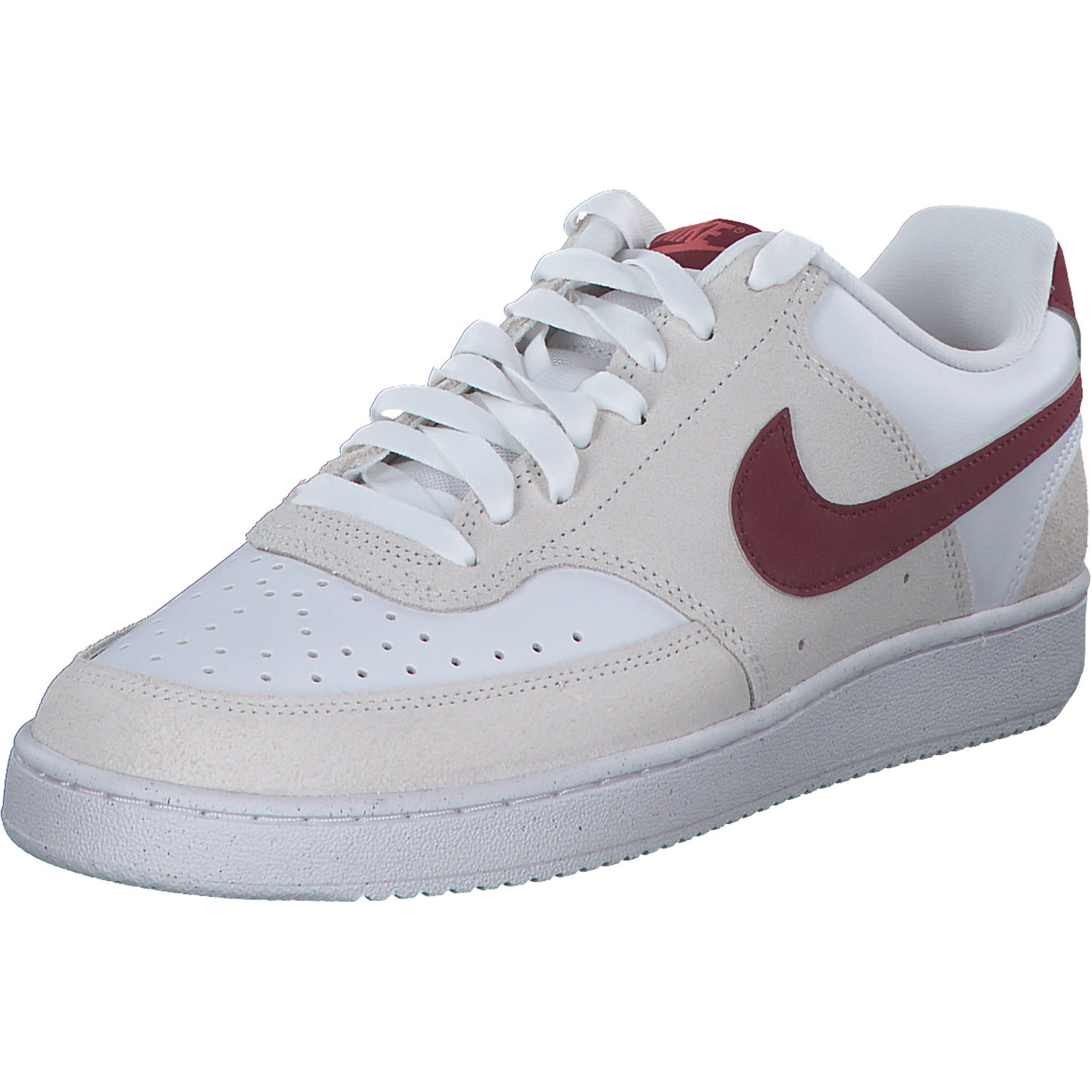 Nike Court Vision Low FQ7628, Schnürschuhe, Damen, Weiß