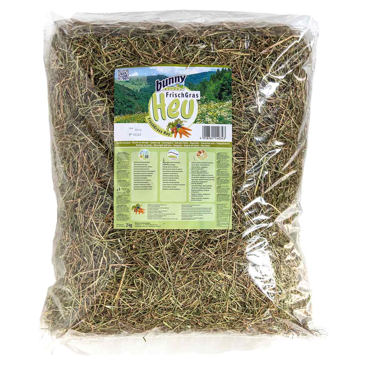 Bunny FrischGras Heu Gartenglück 2kg günstig kaufen
