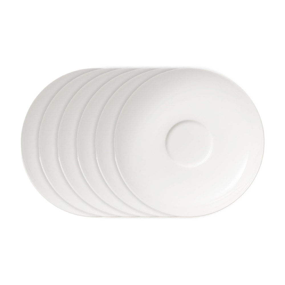 Villeroy & Boch Sous-tasse à café 6 pièces Twist White Tasse