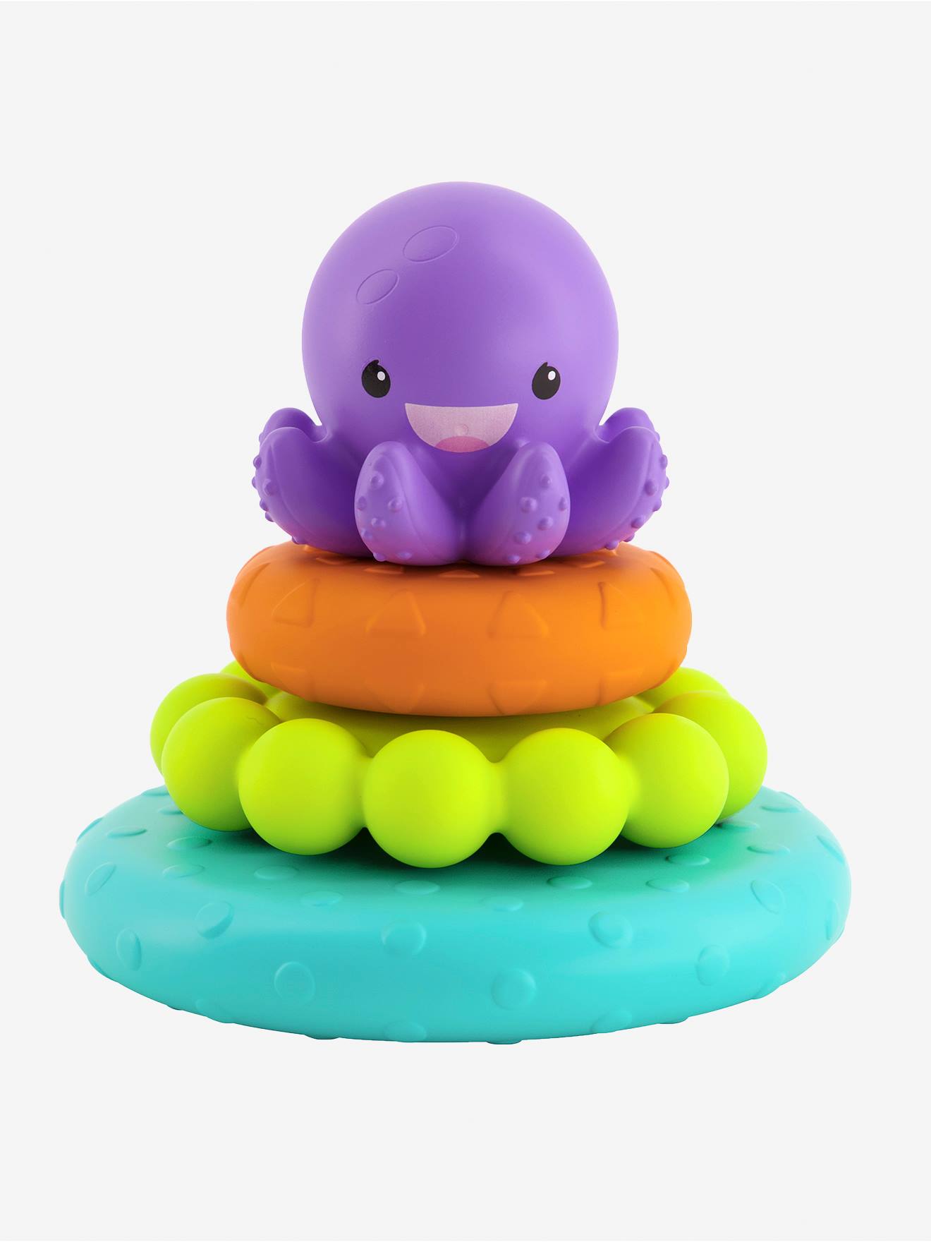 Infantino Baby Badewannen-Spielset Pyramide & Krake INFANTINO - mehrfarbig