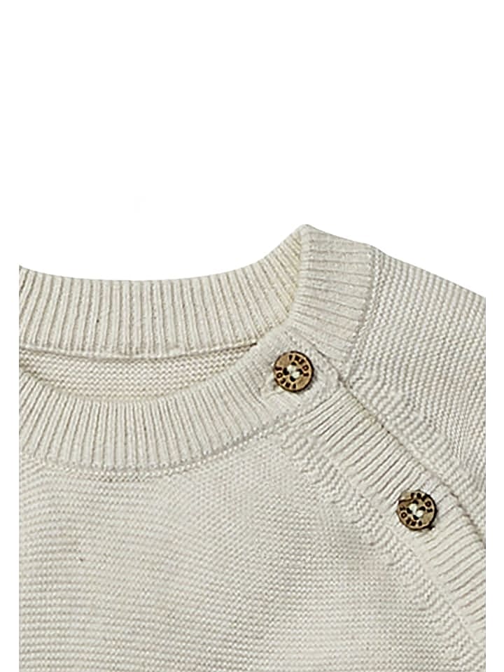 Freds Strampler Baby Strick Overall in Beige günstig kaufen 74/80