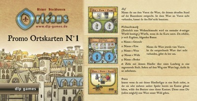 Orleans: Ortskarten Promo-Edition N°1 (Erw.)