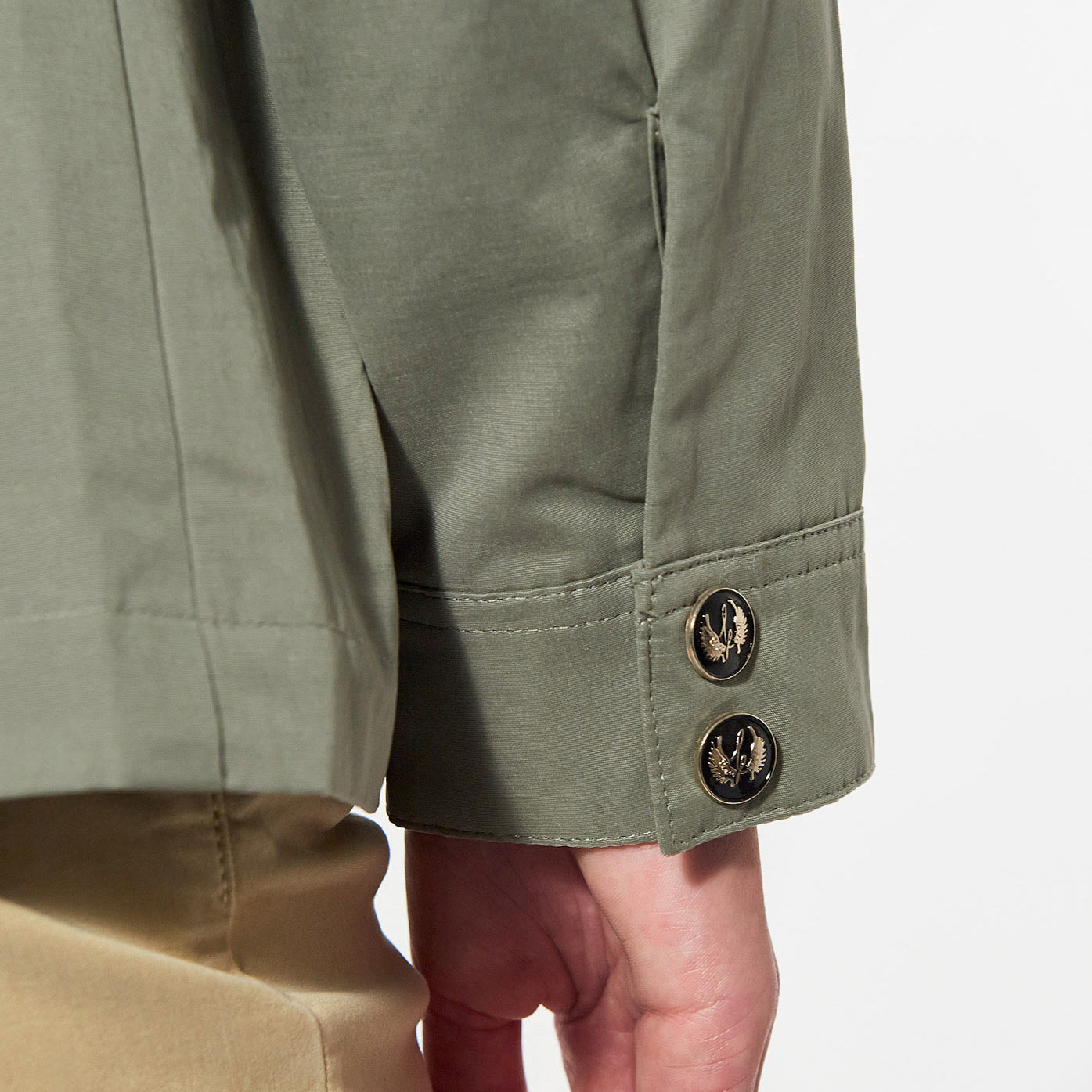 PARON  Veste  kaki  Femme