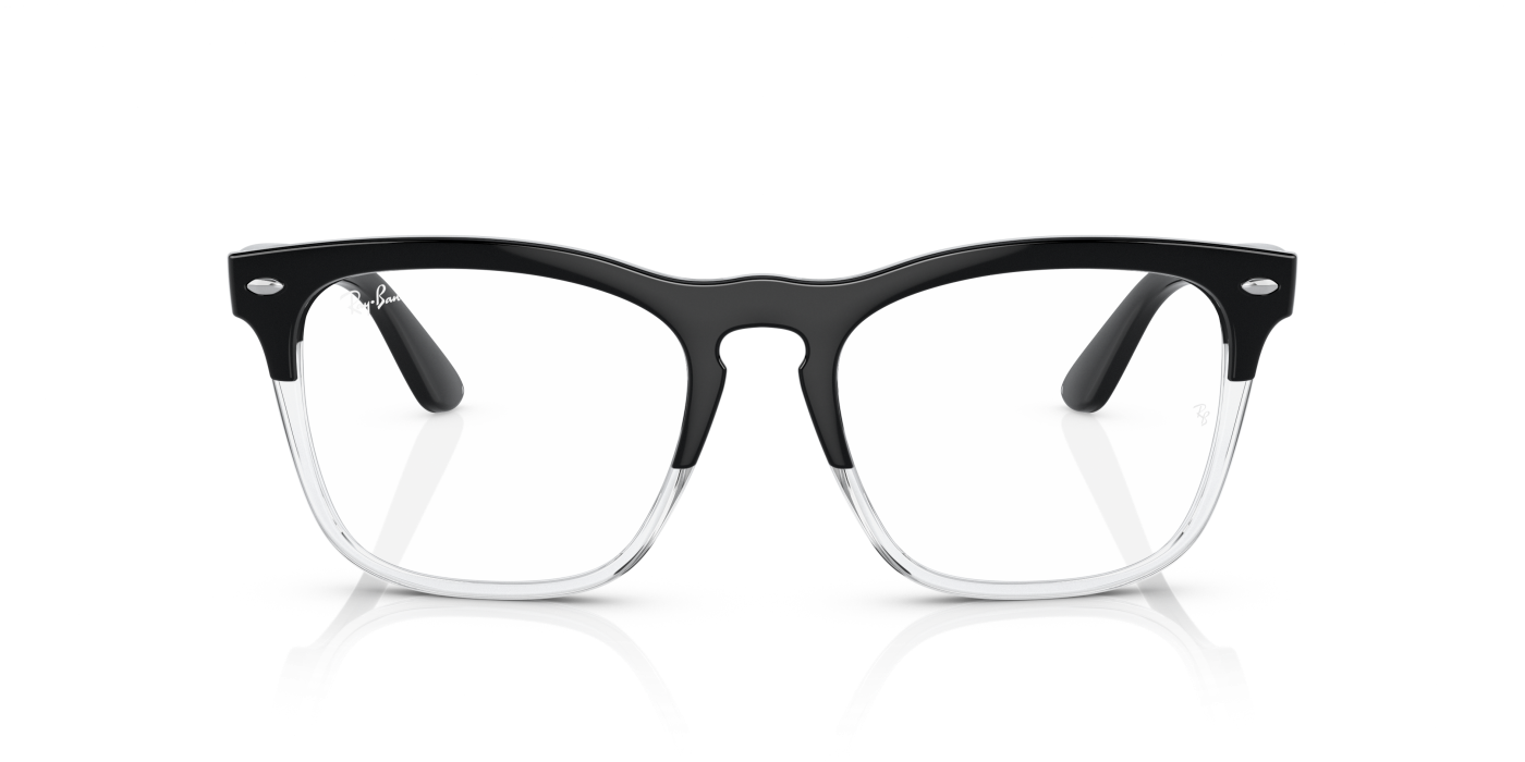 STEVE OPTICS - Negru lucios pe transparent