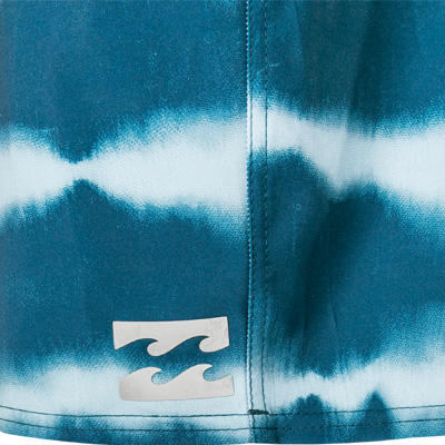 BILLABONG, Boardshorts, Mikrofaser, blau- gemustert