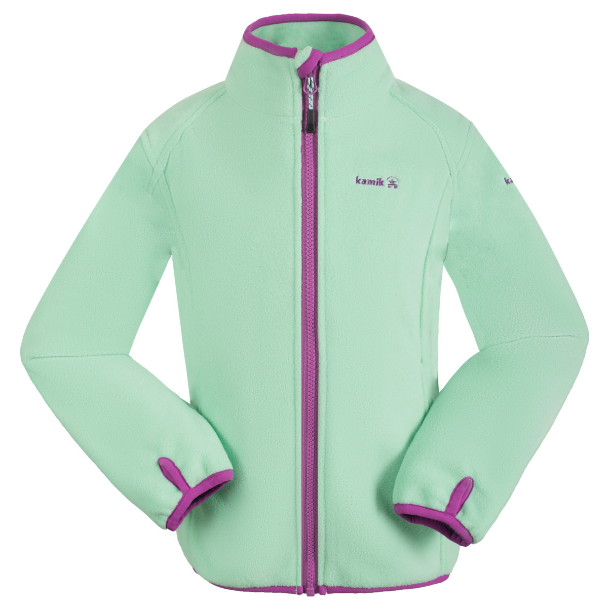 Kamik LINNEA Fleecejacke gruen