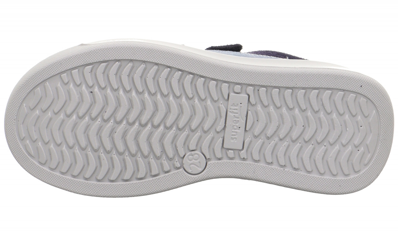 COSMO - Blau Sneaker low mit Klettverschluss