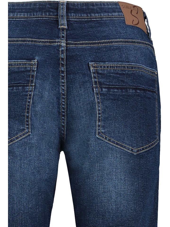 Sublevel Jeans - Regular fit - in Dunkelblau günstig kaufen