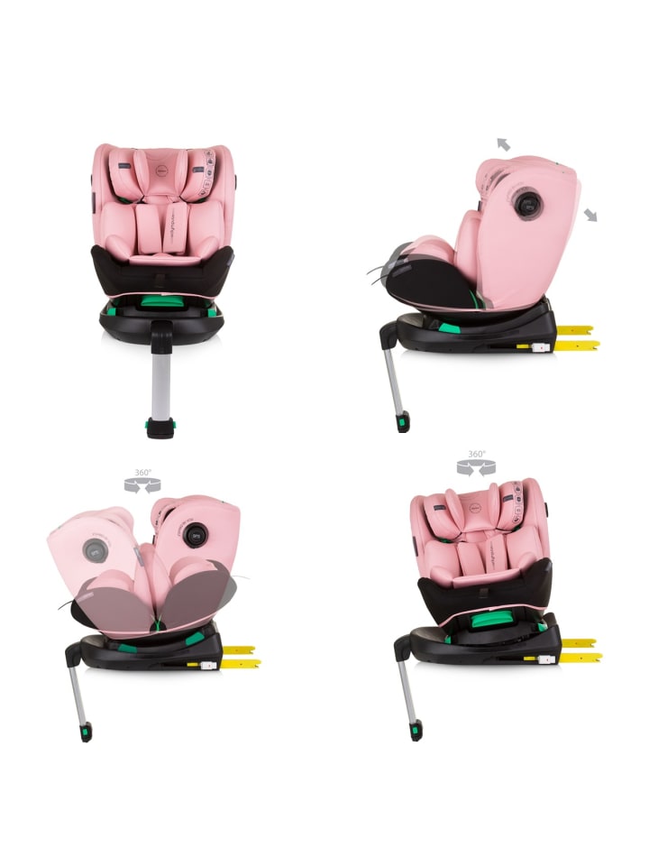 Chipolino Kindersitz i-Size Olympus in rosa günstig kaufen onesize