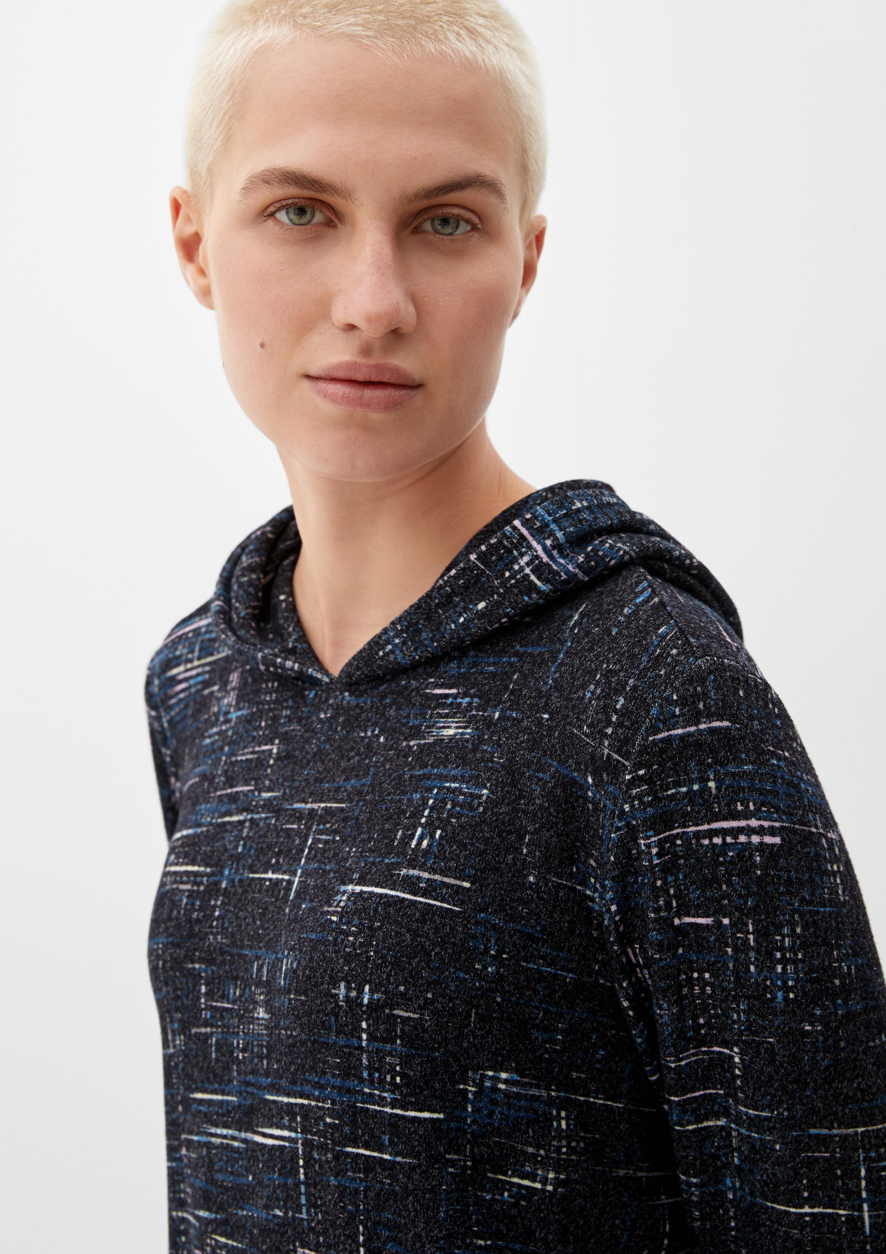 Longsleeve mit Kapuze  2125494-99A0