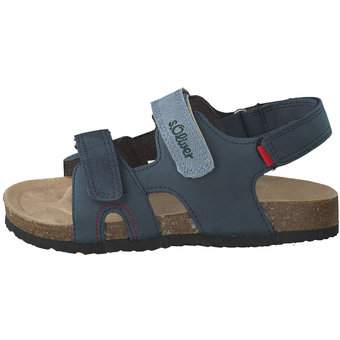 s.Oliver Sandale in blau